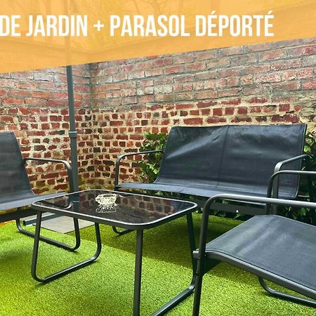 Chill & Sun - Terrasse Exterieure - Parking - Wifi - 4P Apartment Amiens Luaran gambar