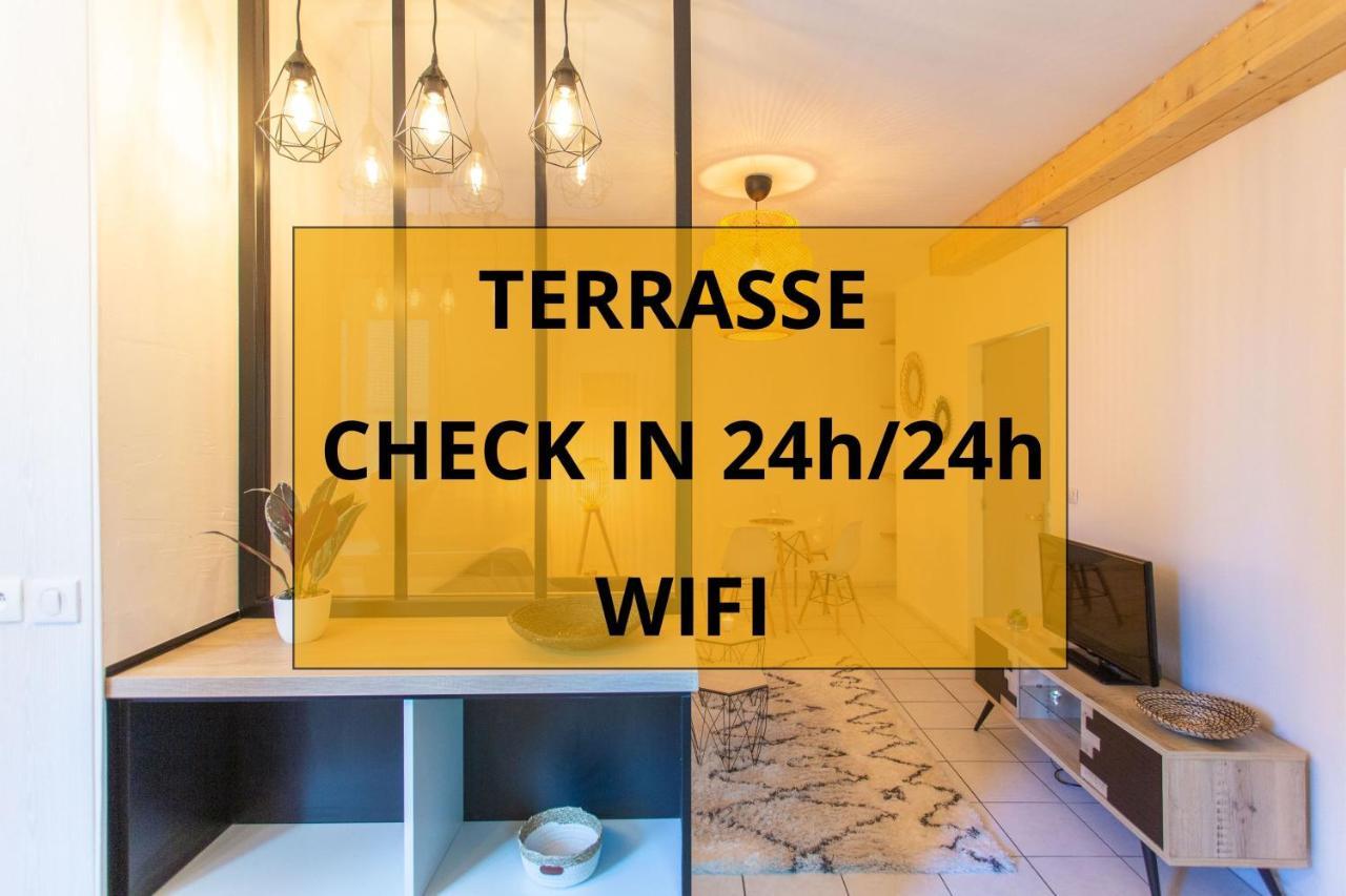 Chill & Sun - Terrasse Exterieure - Parking - Wifi - 4P Apartment Amiens Luaran gambar