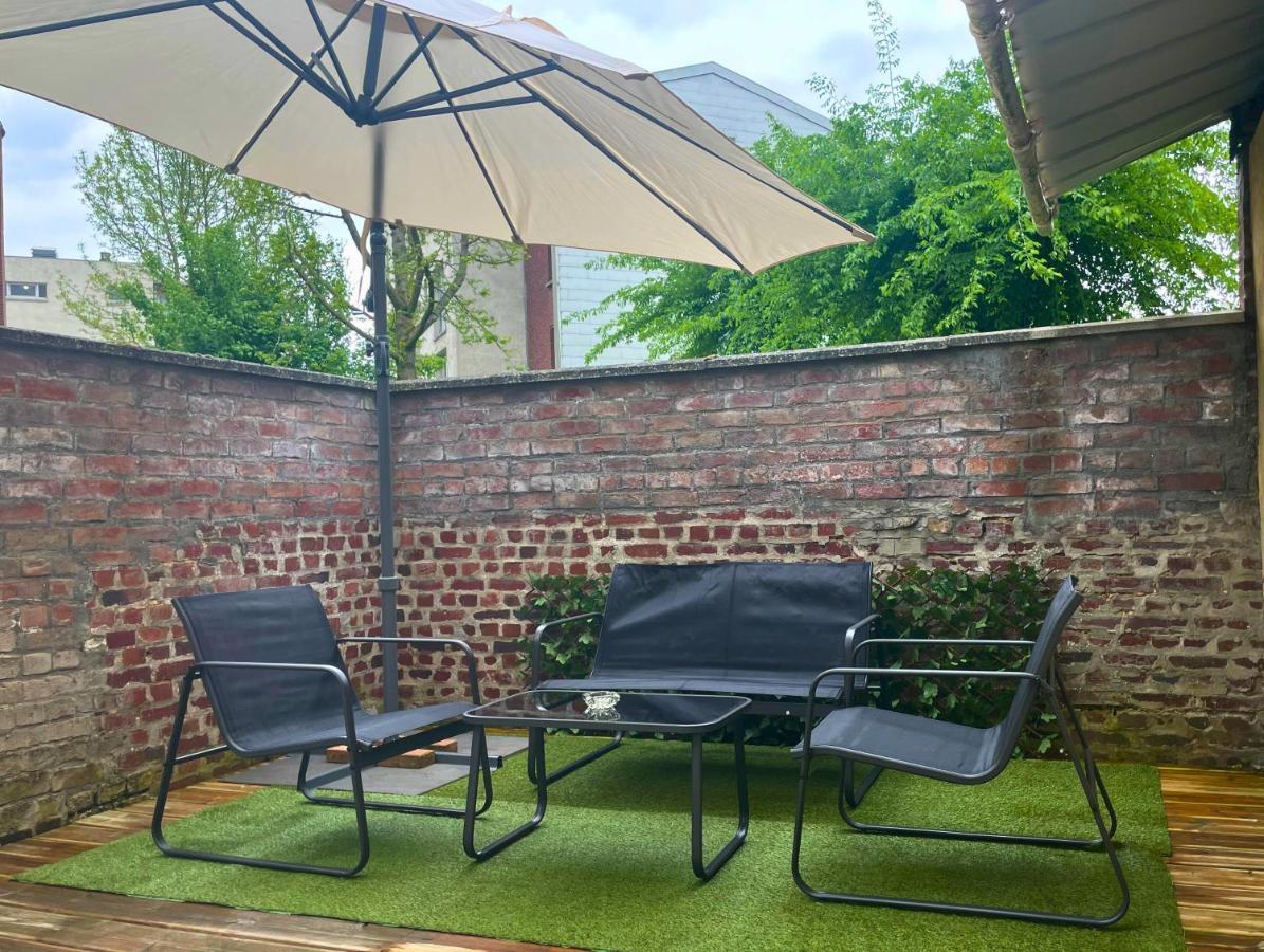 Chill & Sun - Terrasse Exterieure - Parking - Wifi - 4P Apartment Amiens Luaran gambar